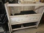 Mooie tweedelige kooi te koop., Dieren en Toebehoren, Minder dan 60 cm, Kooi, Minder dan 75 cm, Ophalen of Verzenden