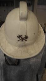 antieke brandweerhelm, Antiek en Kunst, Ophalen of Verzenden