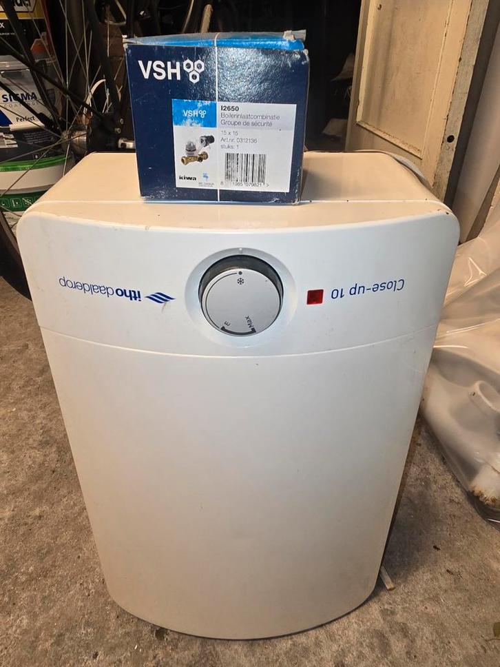 Daalderop Close-Up 10 Boiler - Direct Warm Water, Doe-het-zelf en Verbouw, Geisers en Boilers, Gebruikt, Boiler, Aardgas, Minder dan 20 liter