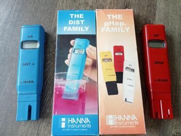 PH-meter en EC-meter   (merk: Hanna) beschikbaar voor biedingen
