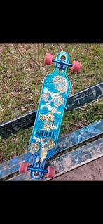 Riviera longboard drop through, Ophalen of Verzenden, Zo goed als nieuw, Skateboard, Longboard