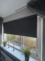 Donkergrijs verduisterend rolgordijn - 1.75m breed, Ophalen, Zo goed als nieuw, Grijs, 150 tot 200 cm