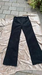 Wally’s  corduroy brok zeart met wijde pijpen 30/32 S 36, Kleding | Dames, Broeken en Pantalons, Zwart, Wally’s, Nieuw, Ophalen of Verzenden
