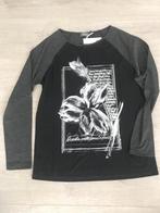 Geisha T-shirt print grijs zwart maat s nieuw., Geisha, Zwart, Nieuw, Ophalen of Verzenden