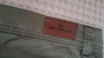 Koopje! Jac Hensen broek 38/34 olijf groen zgan beschikbaar voor biedingen