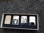 Unieke set Playboy Zippo, Verzamelen, Ophalen of Verzenden, Nieuw, Aansteker