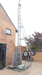 Bouwlift 220V - 7 meter - Goede staat, Doe-het-zelf en Verbouw, Bouwliften, Ophalen