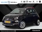 Fiat 500C Cabrio Dolcevita 1.0 Hybrid 70pk | VOUWDAK ROOD |, Stof, Gebruikt, 4 stoelen, Zwart