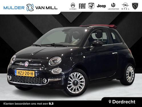 Fiat 500C Cabrio Dolcevita 1.0 Hybrid 70pk | VOUWDAK ROOD |, Auto's, Fiat, Bedrijf, Te koop, 500C, ABS, Airbags, Airconditioning
