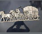 Paard en wagen wanddecoratie, Ophalen of Verzenden