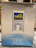 Creative Zen Sleek Photo 20GB - Zilver, Ophalen, Met radio, Photo, Nieuw