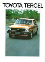 Folder Toyota Tercel 1979, Ophalen of Verzenden, Gelezen, Toyota