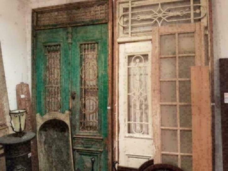 Antieke deuren. Unieke Partij! Diverse afmetingen., Antiek en Kunst, Curiosa en Brocante, Ophalen of Verzenden