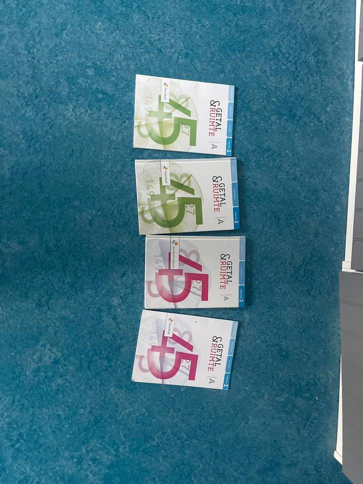 Wiskunde Getal & Ruimte HAVO A 1&2 + antwoorden, Boeken, Schoolboeken, Gelezen, Wiskunde A, HAVO, Ophalen of Verzenden