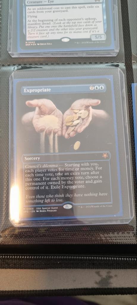 MTG - Expropriate - DSK Special Guest - NM, Hobby en Vrije tijd, Verzamelkaartspellen | Magic the Gathering, Zo goed als nieuw