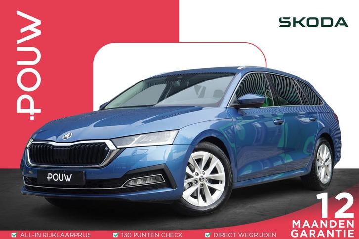 Skoda Octavia Combi 1.5 TSI 150pk First Edition | Climate Co, Auto's, Skoda, Bedrijf, Te koop, Octavia, ABS, Adaptive Cruise Control