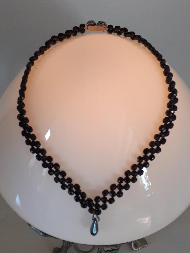 gitten halsketting, Sieraden, Tassen en Uiterlijk, Antieke sieraden, Ketting, Overige materialen, Ophalen of Verzenden