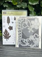 Stampin’ Up! Botanical Blooms stempelset + bijpassende dies, Ophalen of Verzenden, Gebruikt, Overige merken