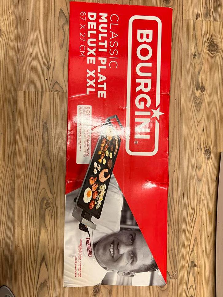 Bourgini Bakplaat Deluxe XXL - Nieuw in doos, Witgoed en Apparatuur, Gourmetstellen, Nieuw, 8 personen of meer, Ophalen