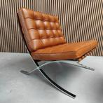 Knoll Barcelona Chair - Nieuw, Huis en Inrichting, Fauteuils, Nieuw, Leer, Ophalen of Verzenden, 75 tot 100 cm