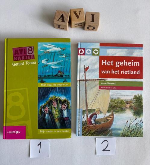 2 st: kinderboeken Gerard tonen Anne Sietsma Avi (8 t/m 9), Boeken, Kinderboeken | Jeugd | 10 tot 12 jaar, Zo goed als nieuw, Non-fictie