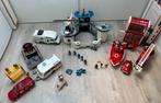 Playmobil, brandweer, politie, caravan, Gebruikt, Ophalen