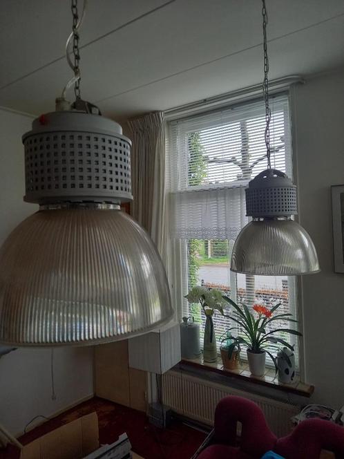 Schitterende industriële lampen - normale fitting, Huis en Inrichting, Lampen | Hanglampen, Zo goed als nieuw, Minder dan 50 cm