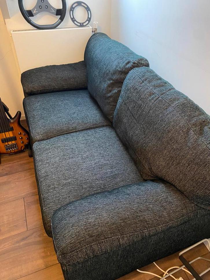 2 zits bank in goede staat, Huis en Inrichting, Banken | Sofa's en Chaises Longues, Zo goed als nieuw, Tweepersoons, 150 tot 200 cm