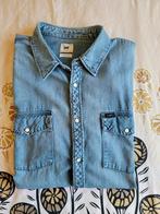 Super mooi, origineel, Lee jeans overhemd, XXL zie afmet., Blauw, Ophalen of Verzenden, Overige halswijdtes, Lee
