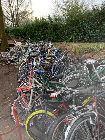 Partij fietsen van 100 stuks 10 euro Perstuk  beschikbaar voor biedingen