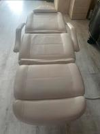 Witte Behandelstoel electrisch verstelbaar, Sport en Fitness, Massageproducten, Ophalen, Gebruikt, Massagetafel