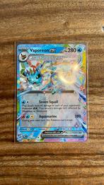 Vaporeon EX, Hobby en Vrije tijd, Verzamelkaartspellen | Pokémon, Ophalen of Verzenden, Nieuw, Losse kaart