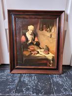 Schilderij van Nicolas maes, Antiek en Kunst, Kunst | Schilderijen | Klassiek, Ophalen