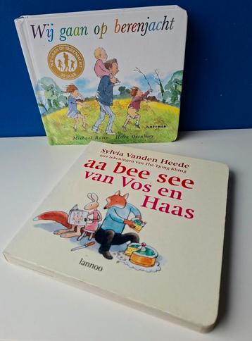 Blokboekjes Wij gaan op berenjacht & Vos en Haas beschikbaar voor biedingen