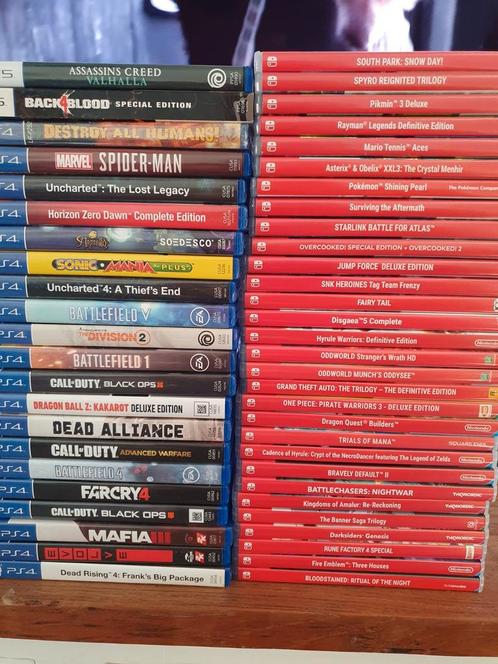 Div games lees beschrijving, Spelcomputers en Games, Games | Sony PlayStation 4, Zo goed als nieuw, Avontuur en Actie, 3 spelers of meer
