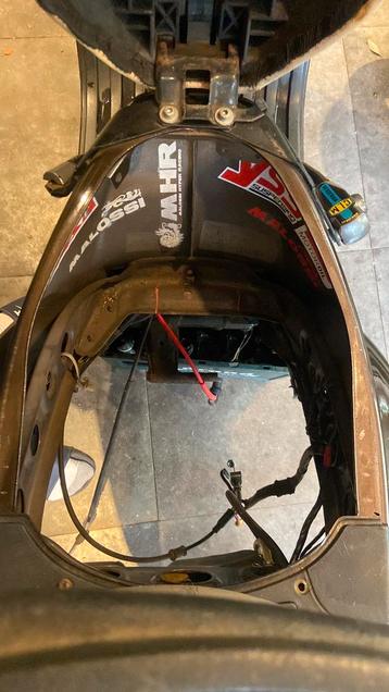 vespa lx 2008 frame, compleet gesoldeerde kabelboom 4t2v beschikbaar voor biedingen