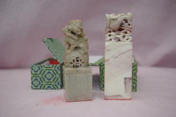 Lak stempels  ( Aziatisch beschikbaar voor biedingen