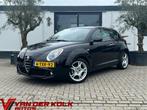 Alfa Romeo MiTo 0.9 TwinAir Esclusivo Leder Navi Climate Lic, Voorwielaandrijving, Gebruikt, Euro 6, Zwart