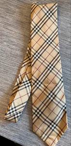 Burberry London stropdas, Kleding | Heren, Stropdassen, Met patroon, Ophalen of Verzenden, Zo goed als nieuw, Burberry