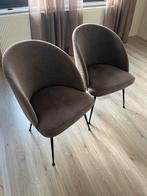 Mysofa Stoelen - Set van 2, Huis en Inrichting, Stoelen, Twee, Bruin, Ophalen of Verzenden, Zo goed als nieuw