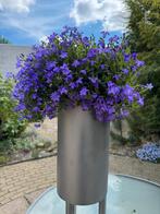 RVS plantenbak 2-delig handgemaakt, Tuin en Terras, Bloembakken en Plantenbakken, Ophalen, Rond, Zo goed als nieuw, 60 cm of meer