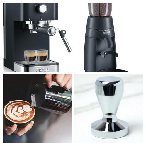 Graef Salita espressomachine | Graef bonenmaler, Witgoed en Apparatuur, Koffiezetapparaten, Zo goed als nieuw, Koffiebonen, Espresso apparaat