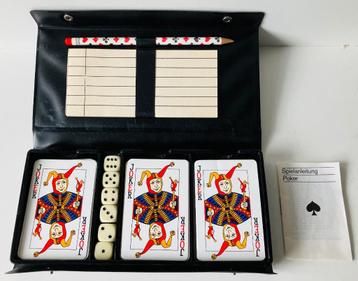 Kaartspellen, complete set in luxe verpakking beschikbaar voor biedingen