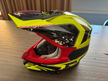 Scorpion VX-20 Air Quartz Cross helm XS 53/54, kinderhelm beschikbaar voor biedingen