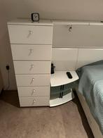 Slaapkamer wit, Huis en Inrichting, Ophalen, Zo goed als nieuw, Tweepersoons