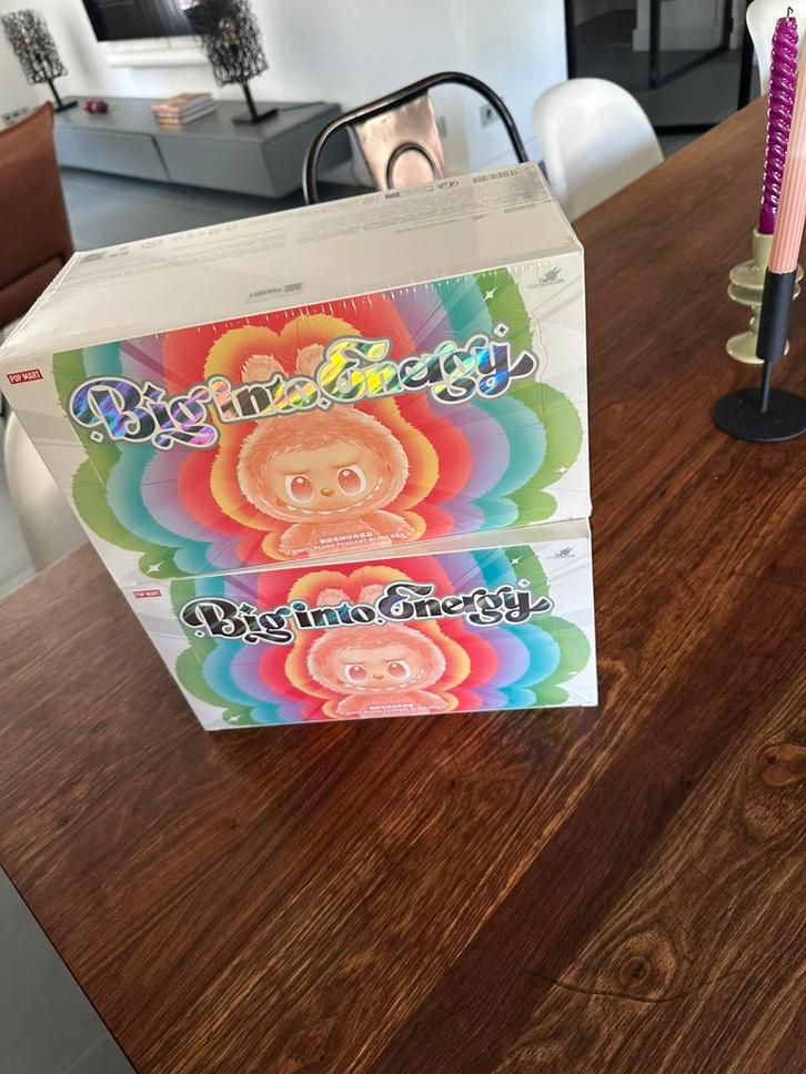Labubu PopMart Big Into Energy - SEALED, Verzamelen, Poppetjes en Figuurtjes, Nieuw, Ophalen of Verzenden