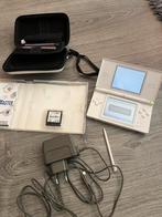 Nintendo ds lite, Spelcomputers en Games, Spelcomputers | Nintendo DS, Ophalen of Verzenden, Zo goed als nieuw, Wit, DS Lite