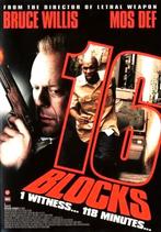 16 Blocks (Bruce Willis), Vanaf 12 jaar, Ophalen of Verzenden, Zo goed als nieuw, Actiethriller