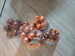 Kerstballen oranje/roestkleurig, Diversen, Kerst, Ophalen of Verzenden, Zo goed als nieuw