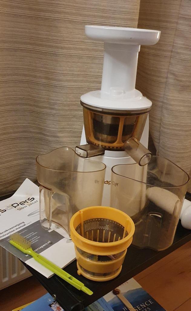 Versapers Slow Juicer, Witgoed en Apparatuur, Juicers, Gebruikt, Slowjuicer, Elektrisch, Ophalen of Verzenden